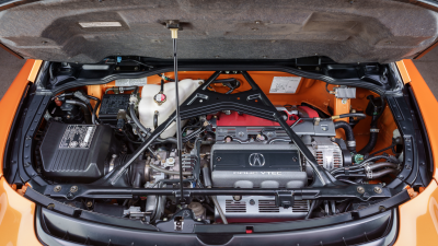 2004 Acura NSX in Imola Orange over Orange