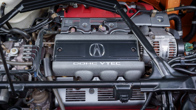2004 Acura NSX in Imola Orange over Orange