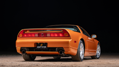 2004 Acura NSX in Imola Orange over Orange