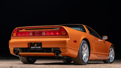 2004 Acura NSX in Imola Orange over Orange