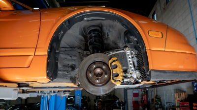 2004 Acura NSX in Imola Orange over Orange