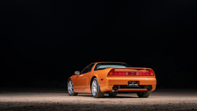 2004 Acura NSX in Imola Orange over Orange