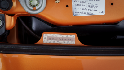 2004 Acura NSX in Imola Orange over Orange