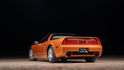 2004 Acura NSX in Imola Orange over Orange