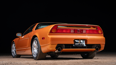 2004 Acura NSX in Imola Orange over Orange