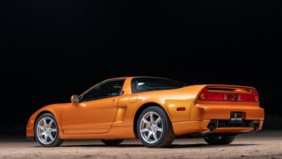 2004 Acura NSX in Imola Orange over Orange