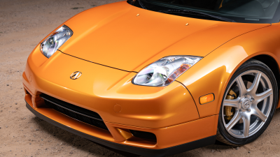 2004 Acura NSX in Imola Orange over Orange