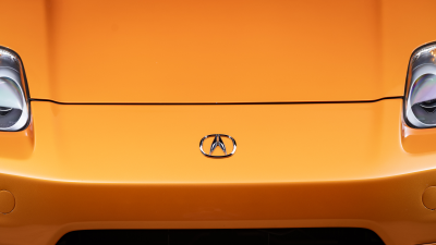 2004 Acura NSX in Imola Orange over Orange