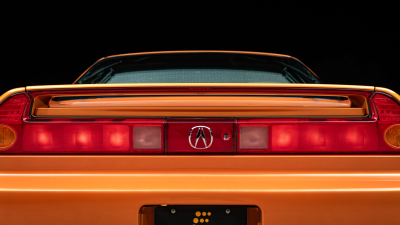 2004 Acura NSX in Imola Orange over Orange