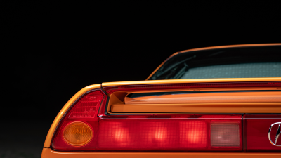 2004 Acura NSX in Imola Orange over Orange