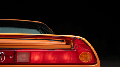 2004 Acura NSX in Imola Orange over Orange