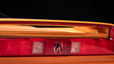 2004 Acura NSX in Imola Orange over Orange