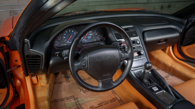 2004 Acura NSX in Imola Orange over Orange