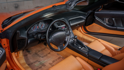 2004 Acura NSX in Imola Orange over Orange