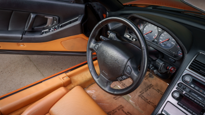 2004 Acura NSX in Imola Orange over Orange