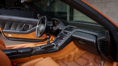 2004 Acura NSX in Imola Orange over Orange