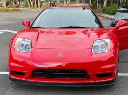 2002 Acura NSX in New Formula Red over Black