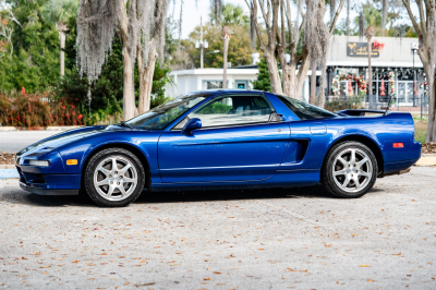 1997 Acura NSX in Monte Carlo Blue over Black