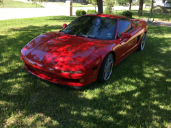 1997 Acura NSX in Formula Red over Black