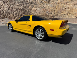 2001 Acura NSX in Spa Yellow over Black