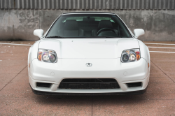 2002 Acura NSX in Grand Prix White over Black