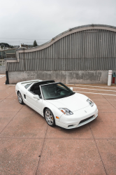 2002 Acura NSX in Grand Prix White over Black