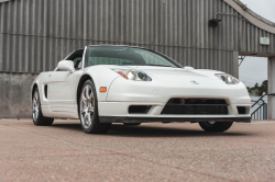 2002 Acura NSX in Grand Prix White over Black