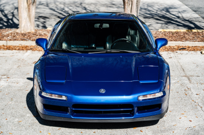 1997 Acura NSX in Monte Carlo Blue over Black