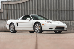 2002 Acura NSX in Grand Prix White over Black