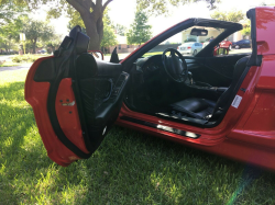 1997 Acura NSX in Formula Red over Black