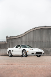 2002 Acura NSX in Grand Prix White over Black