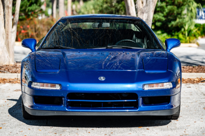 1997 Acura NSX in Monte Carlo Blue over Black