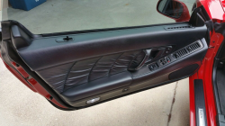 1997 Acura NSX in Formula Red over Black