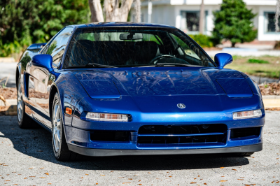 1997 Acura NSX in Monte Carlo Blue over Black