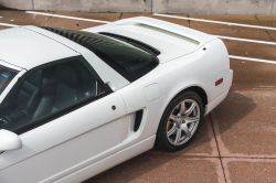 2002 Acura NSX in Grand Prix White over Black