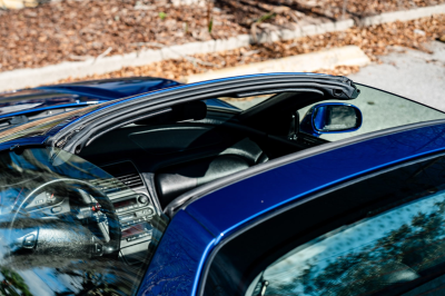 1997 Acura NSX in Monte Carlo Blue over Black