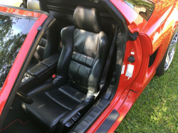 1997 Acura NSX in Formula Red over Black
