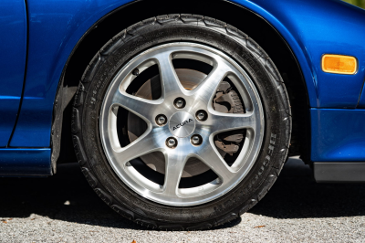 1997 Acura NSX in Monte Carlo Blue over Black