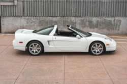 2002 Acura NSX in Grand Prix White over Black