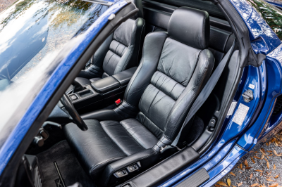 1997 Acura NSX in Monte Carlo Blue over Black
