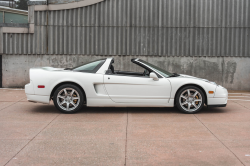 2002 Acura NSX in Grand Prix White over Black