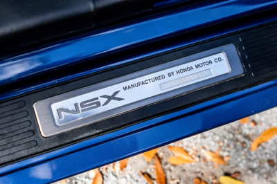 1997 Acura NSX in Monte Carlo Blue over Black
