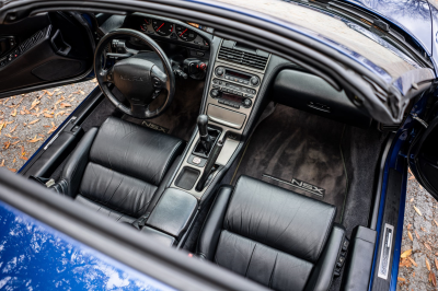 1997 Acura NSX in Monte Carlo Blue over Black
