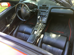 1997 Acura NSX in Formula Red over Black