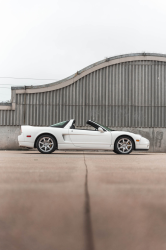 2002 Acura NSX in Grand Prix White over Black