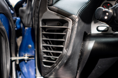 1997 Acura NSX in Monte Carlo Blue over Black
