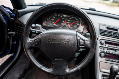1997 Acura NSX in Monte Carlo Blue over Black