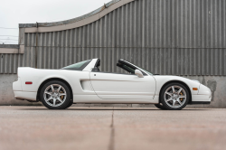 2002 Acura NSX in Grand Prix White over Black