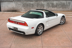 2002 Acura NSX in Grand Prix White over Black