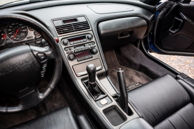 1997 Acura NSX in Monte Carlo Blue over Black